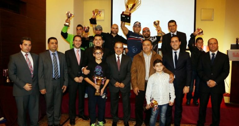 توزيع الجوائز على ابطال الدراجات النارية في لبنان